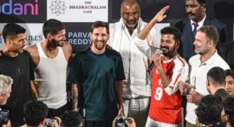 हैदराबाद में मेसी मैजिक, राहुल गांधी से दिग्गज फुटबॉलर मुलाकात; और शानदार प्रदर्शन सफल आयोजन